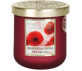 Heart & Home Kwiatowa łąka sojowa świeca zapachowa średnia aż 30 godzin 110 g