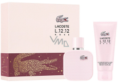 Lacoste L.12.12 Rose parfémovaná voda 50 ml + tělové mléko 100 ml, dárková sada pro ženy