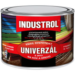 Industrol S2013 uniwersalny błyszczący lak do metalu i drewna, 2880 kasztanowy brąz, 375 ml Industrol S2013 uniwersalny błyszczący lak do metalu i drewna, 2880 kasztanowy brąz, 375 ml