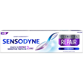 Sensodyne pasta do zębów Clinical Repair Active White 75 ml Sensodyne pasta do zębów Clinical Repair Active White 75 ml