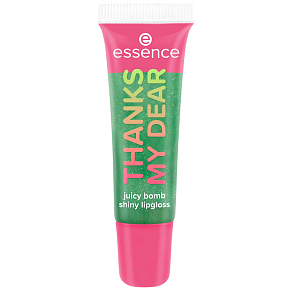 Essence SAY IT WITH JUICY błyszczyk do ust THANKS MY DEAR juicy bomb 03 Glowy Gummy, 10 ml