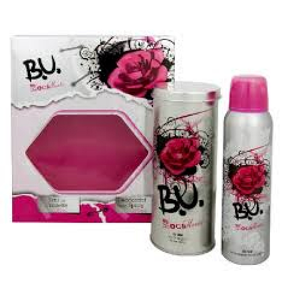 B.U. RockMantic toaletní voda 50 ml + deodorant sprej 150 ml, pro ženy dárková sada