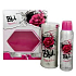 B.U. RockMantic toaletní voda 50 ml + deodorant sprej 150 ml, pro ženy dárková sada