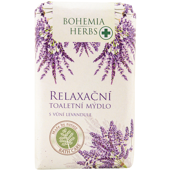 Bohemia Gifts Lawendowe relaksacyjne mydło toaletowe 100 g