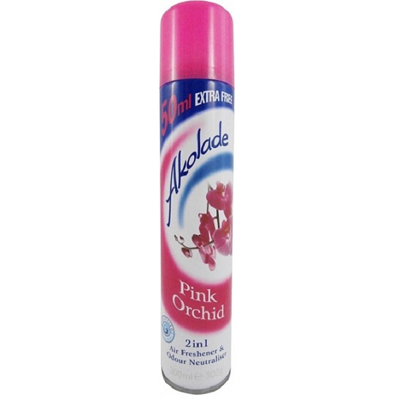 Akolade Pink Orchid 2v1 osvěžovač vzduchu 300 ml