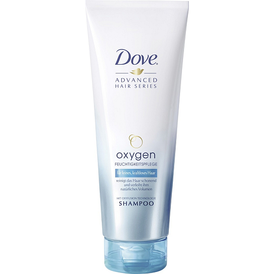Dove Oxygen Moisture šampon pro objem vlasů 250 ml
