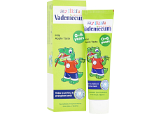 Vademecum Junior, zubní pasta pro děti, příchuť jablko, pro děti 0-6 let, 50 ml