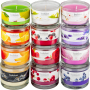 Bolsius Aromatic Sugar & Spice - Cukr a koření vonná svíčka ve skle 90 x 65 mm 247 g doba hoření cca 30 hodin