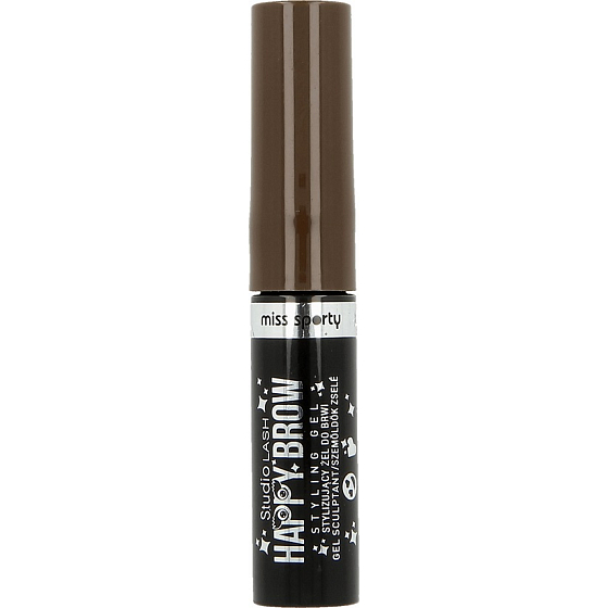 Miss Sporty Studio Lash Happy Brow gel na obočí 002 Medium Brown 5 ml