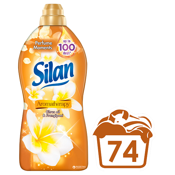 Silan Aromatherapy Nectar Inspirations Citrus oil & Frangipani aviváž 74 dávek 1850 ml