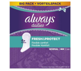 Always Dailies Fresh & Protect Normal z delikatną wkładką higieniczną 60 sztuk