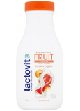 Lactovit Fruit Energy Vitalność i świeżość brzoskwinia i grejpfrut żel pod prysznic dla suchej skóry 300 ml