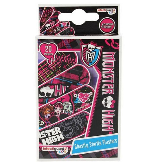 Mattel Monster High náplasti 20 kusů