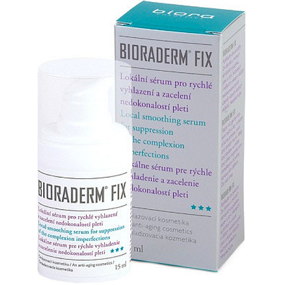 Bioraderm Fix lokalne serum do szybkiego wygładzenia i zagojenia niedoskonałości 15 ml