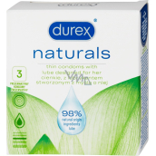 Durex Naturals kondom nominalna szerokość: 56 mm 3 sztuki