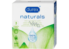Durex Naturals kondom nominalna szerokość: 56 mm 3 sztuki