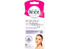 Veet Minima Easy-Gel hypoalergiczne paski woskowe do twarzy 20 sztuk