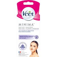 Veet Minima Easy-Gel paski woskowe do twarzy, 20 szt.