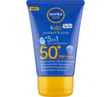 Nivea Sun Protect & Care OF 50+ dětské kapesní mléko na opalování, 50 ml
