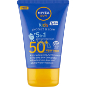 Nivea Sun Protect & Care OF 50+ dětské kapesní mléko na opalování, 50 ml