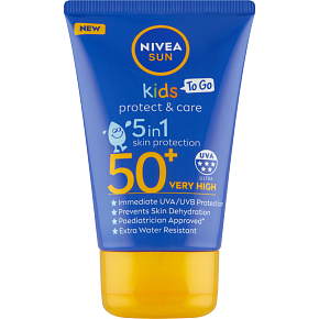 Nivea Sun Protect & Care OF 50+ dětské kapesní mléko na opalování, 50 ml Nivea Sun Protect & Care OF 50+ dětské kapesní mléko na opalování, 50 ml