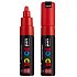 Posca Uniwersalny akrylowy marker 4,5 - 5,5 mm Czerwony PC-7M