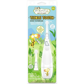 Jack N Jill BIO Tickle Tooth Miękka soniczna szczoteczka do zębów z LED dla dzieci 0 - 6 lat
