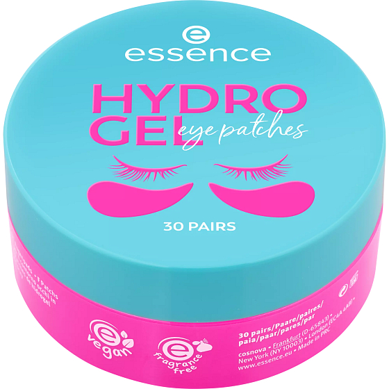 Essence Hydro Gel Eye Patches hydrogelové polštářky pod oči 30 párů