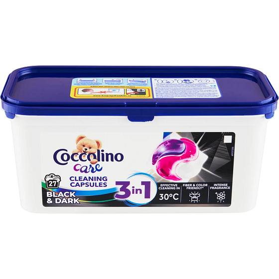 Coccolino Care Black & Dark kapsle do prania na czarne pranie 27 dawek