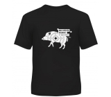 Albi Humorystyczny T-shirt Największy kania w rzece, rozmiar męski L