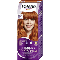 Schwarzkopf Palette Intensive Color Creme, farba do włosów, 7-77 intensywny miedziany, 50 ml
