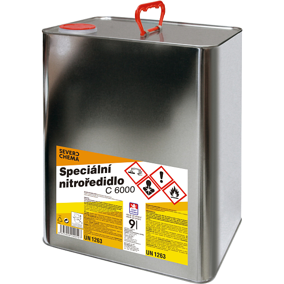 Severochema C 6000, specjalny rozcieńczalnik nitro, 9 l
