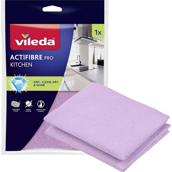 Vileda Mikro Actifibre ściereczka do kuchni 27 x 30,5 cm, 1 sztuka