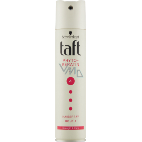 Taft Keratin Complete Ultra Strong ultra mocno utrwalający lak do włosów 250 ml