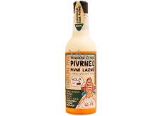 Bohemia Gifts Pivrnec z ekstraktami z drożdży piwnych i chmielu jasna dwuskładnikowa piana do kąpieli 500 ml