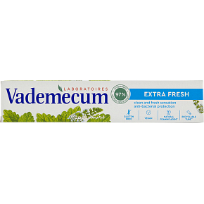 Vademecum Extra Fresh 16, zubní pasta pro svěží dech, 75 ml Vademecum Extra Fresh 16, zubní pasta pro svěží dech, 75 ml