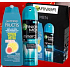 Garnier Men Fresh Start Duo šampon Citrus Detox 250 ml + deodorant sprej Extreme Ice 150 ml, kosmetická sada