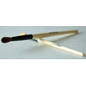 Be Chic! Professional White B 12 kosmetický štětec na oči kulatý s přírodními vlasy poníka 17 cm
