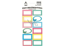 Arkusz Naklejki do gospodarstwa domowego scrapbookowe 12 etykiet