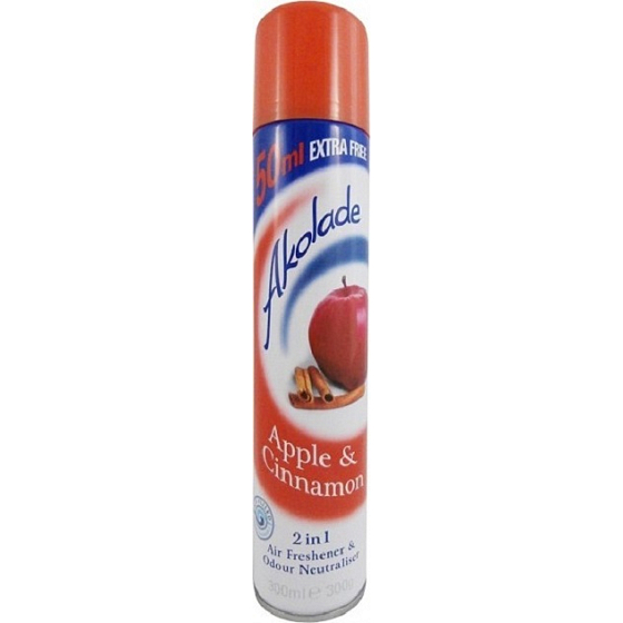 Akolade Apple & Cinnamon 2v1 osvěžovač vzduchu 300 ml