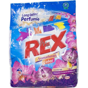 Rex Malaysan Orchid & Sandalwood Aromatherapy Color prášek na praní barevného prádla 18 dávek 1,17 kg Rex Malaysan Orchid & Sandalwood Aromatherapy Color prášek na praní barevného prádla 18 dávek 1,17 kg