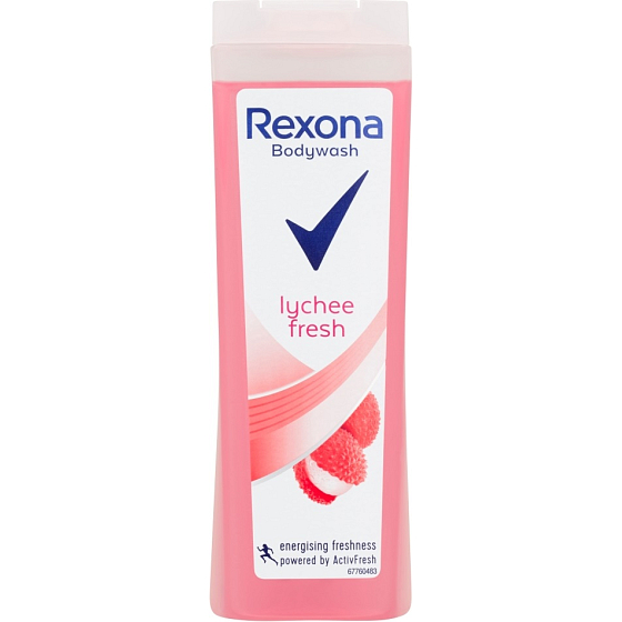 Rexona Lychee Fresh osvěžující sprchový gel pro ženy 400 ml