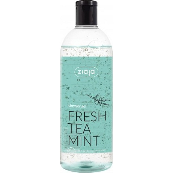 Ziaja Fresh Tea Mint - Świeży miętowy czaj żel pod prysznic 500 ml