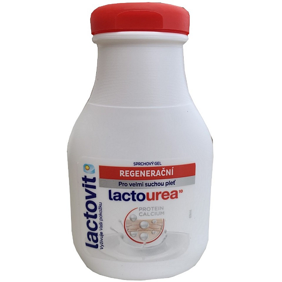 Lactovit Lactourea regenerační sprchový gel 89 ml