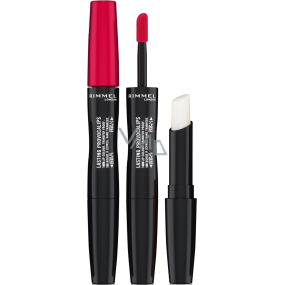 Rimmel London Lasting Provocalips Double Ended długotrwała szminka płynna 500 Kiss The Town Red 3,5 g