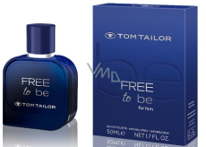 Tom Tailor Free to be for Him woda toaletowa dla mężczyzn 50 ml