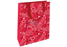 Niekupiona Papierowa Torebka z Uchwytem 11 x 17,5 x 8 cm Listy
