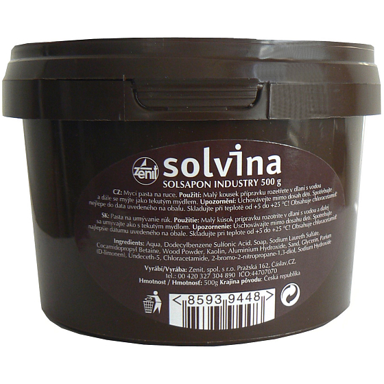 Solvina Solsapon Industry pasta do rąk 500 g