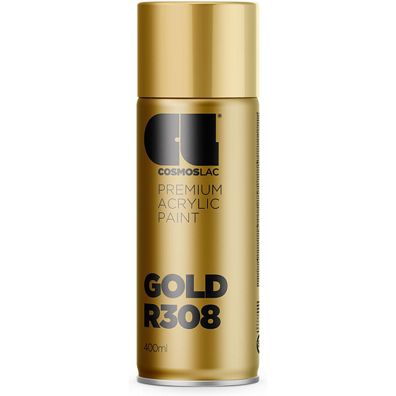 CL Cosmoslac spray dekoracyjny akrylowy R308 złoty 400 ml