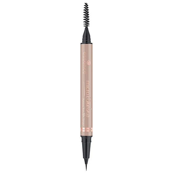 Essence pędzel do brwi microblading 01 Soft Blonde
